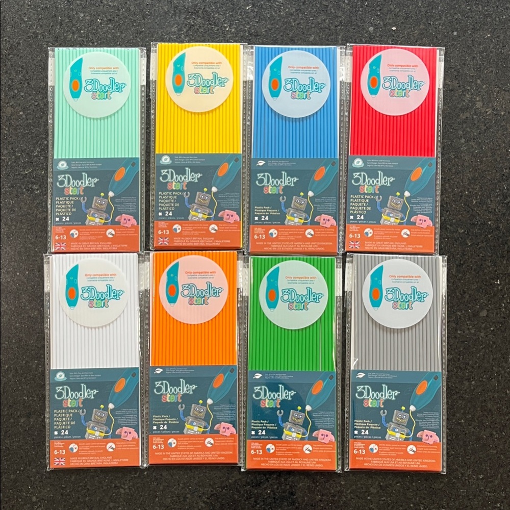 Start+ Kids 3D Pen Refill Pack - Assorted Colors